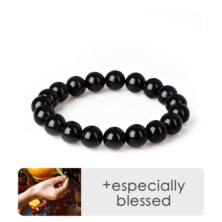 สร้อยข้อมือ Dainichi Nyorai Inner Sun Black Onyx